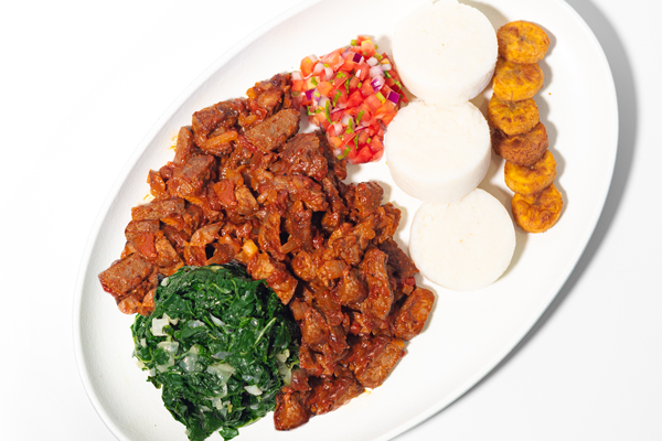 GARLIC BEEF UGALI DELIGHT